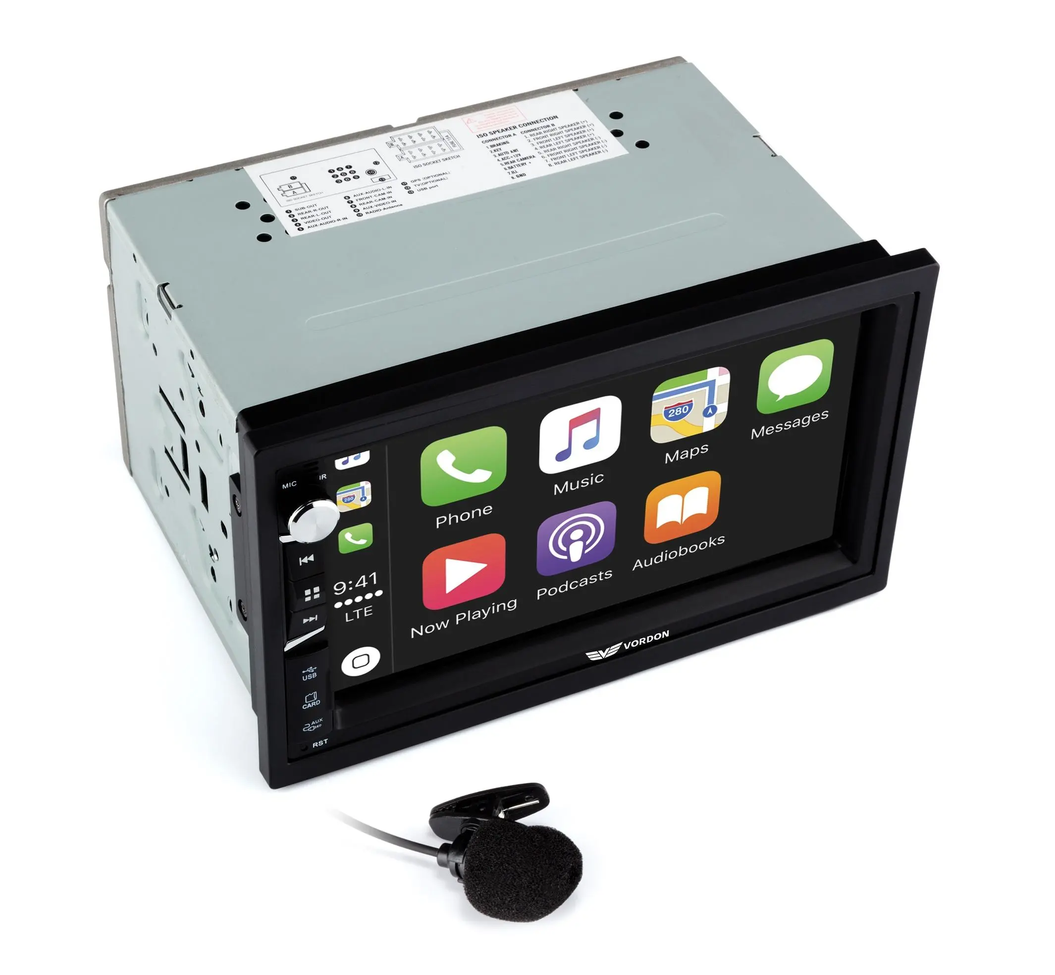 Radioodtwarzacz samochodowy Vordon AC-920 z USB/SD 7" 4x60W Bluetooth
