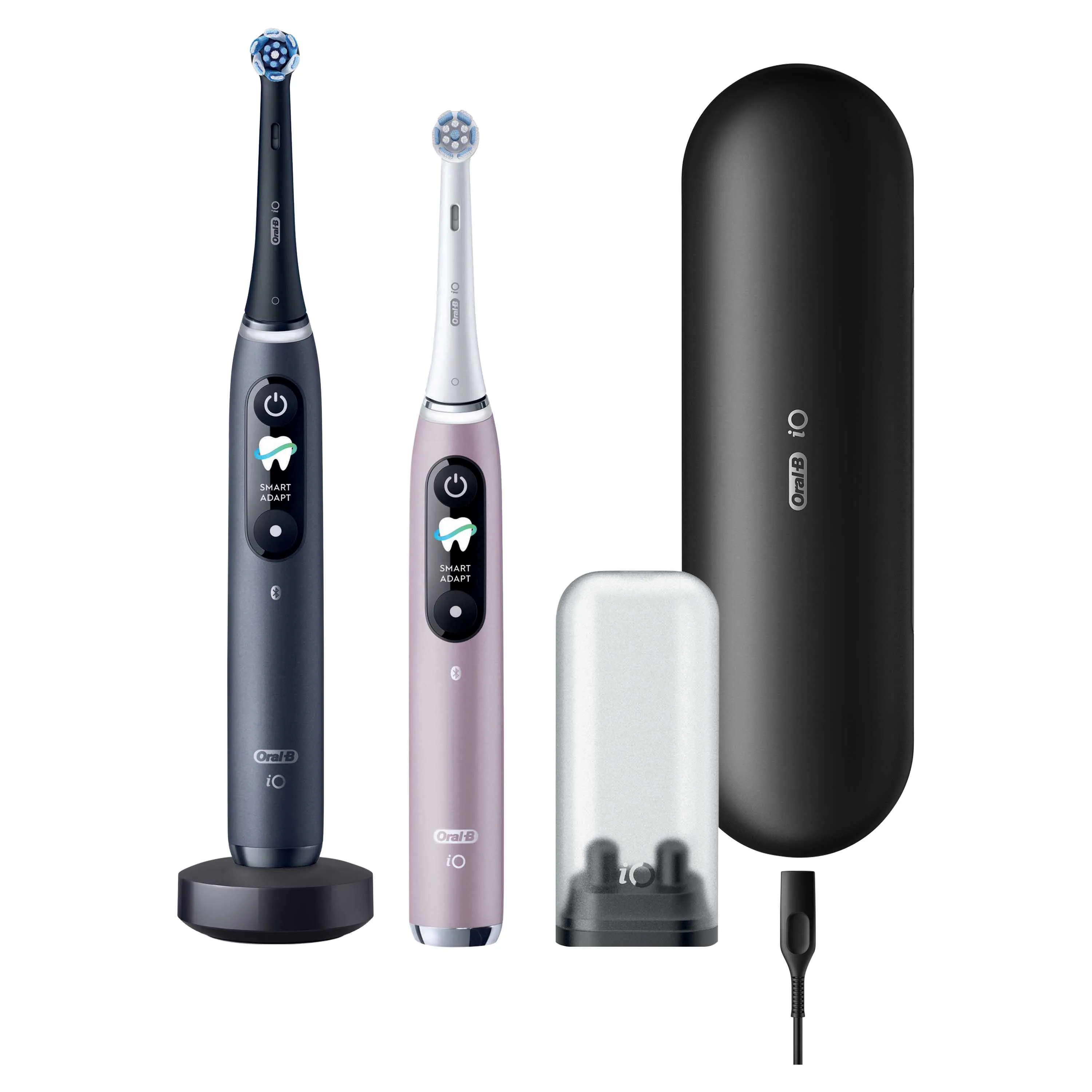 Zestaw szczoteczek magnetycznych Oral-B iO Series 9 Duo Black&Rose