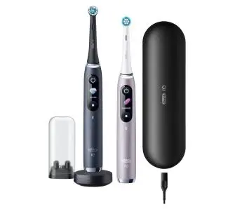 Zestaw szczoteczek magnetycznych Oral-B iO Series 9 Duo Black&Rose