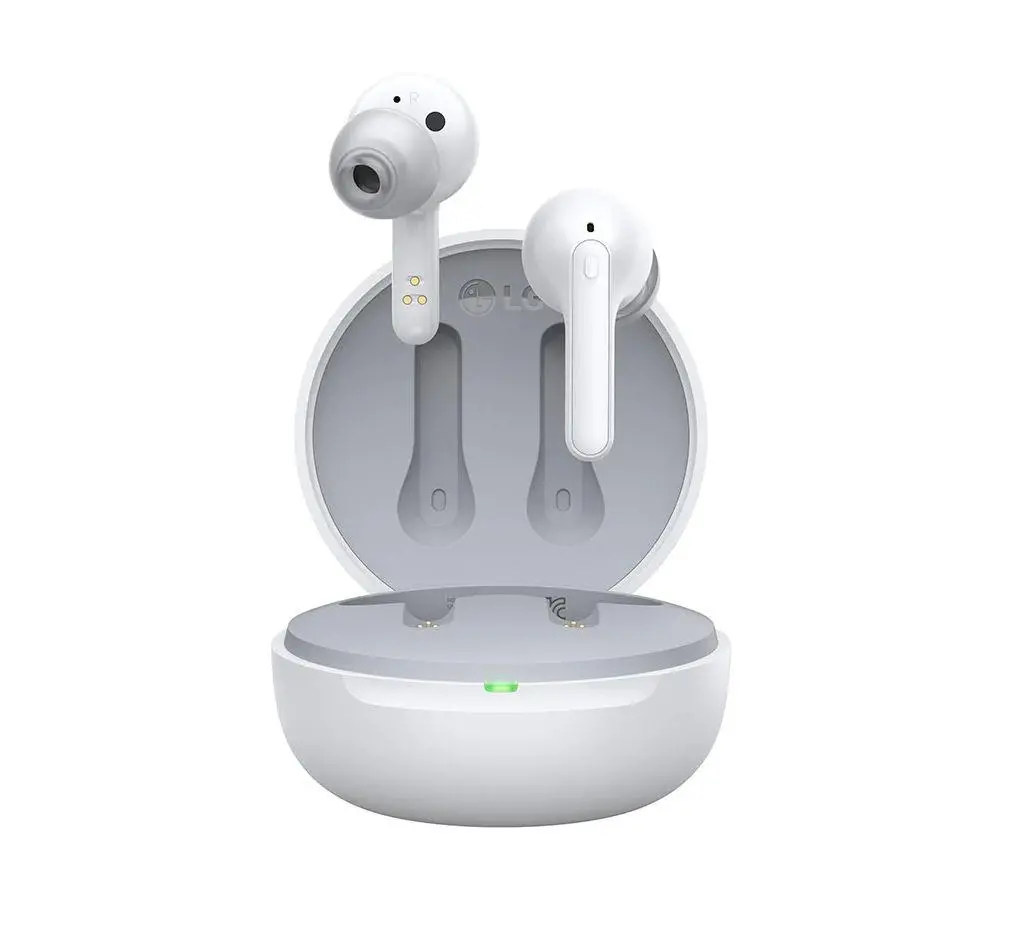 Słuchawki bezprzewodowe LG TONE Free FP3W Dokanałowe Bluetooth 5.1 Biały