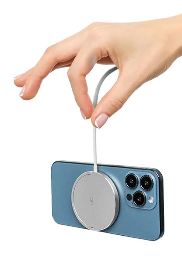 Ładowarka indukcyjna Force Power FPMSINDPAD15WW MagSafe 15W Biały