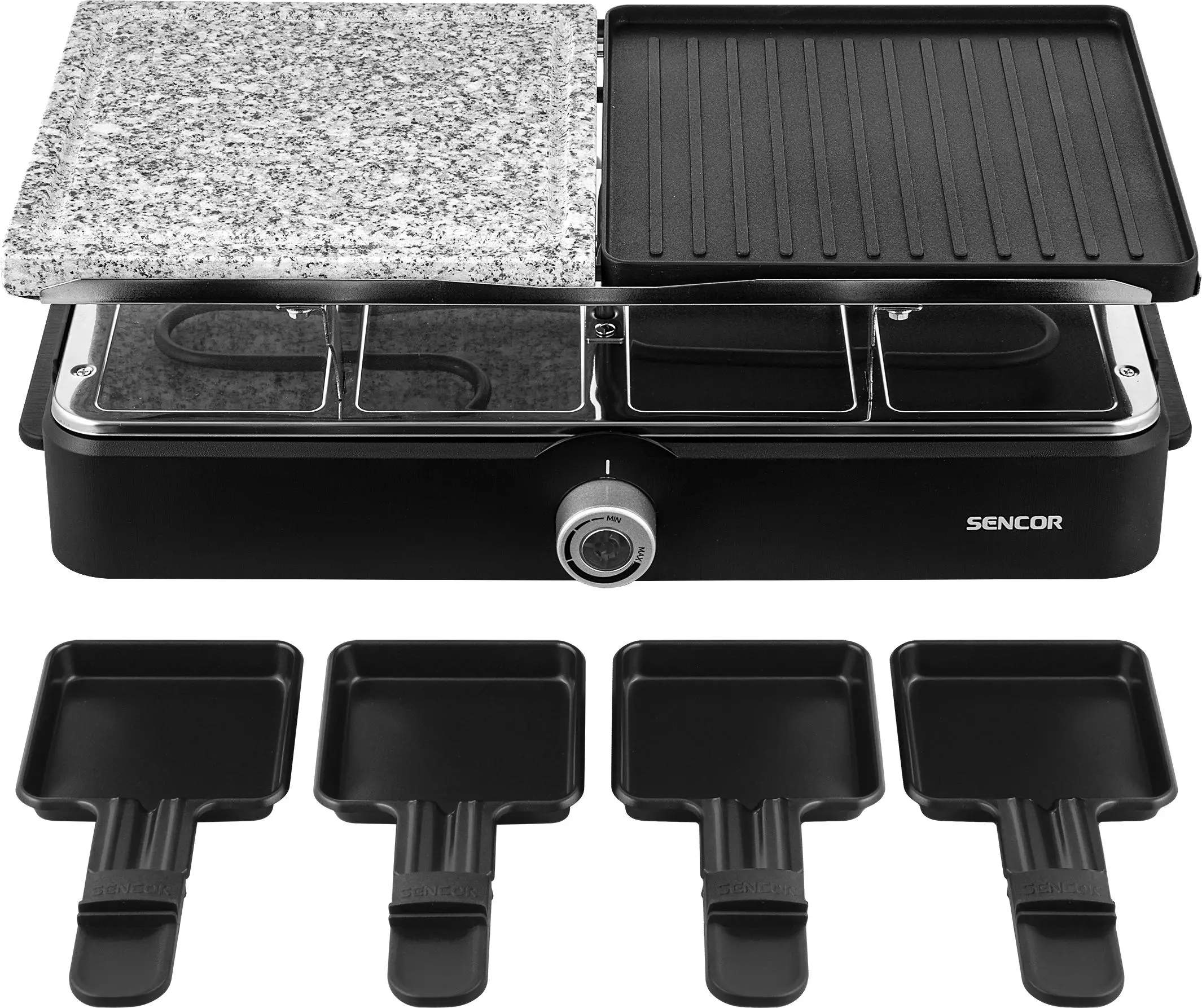 Grill elektryczny Sencor Raclette SBG 0260BK 441cm2
