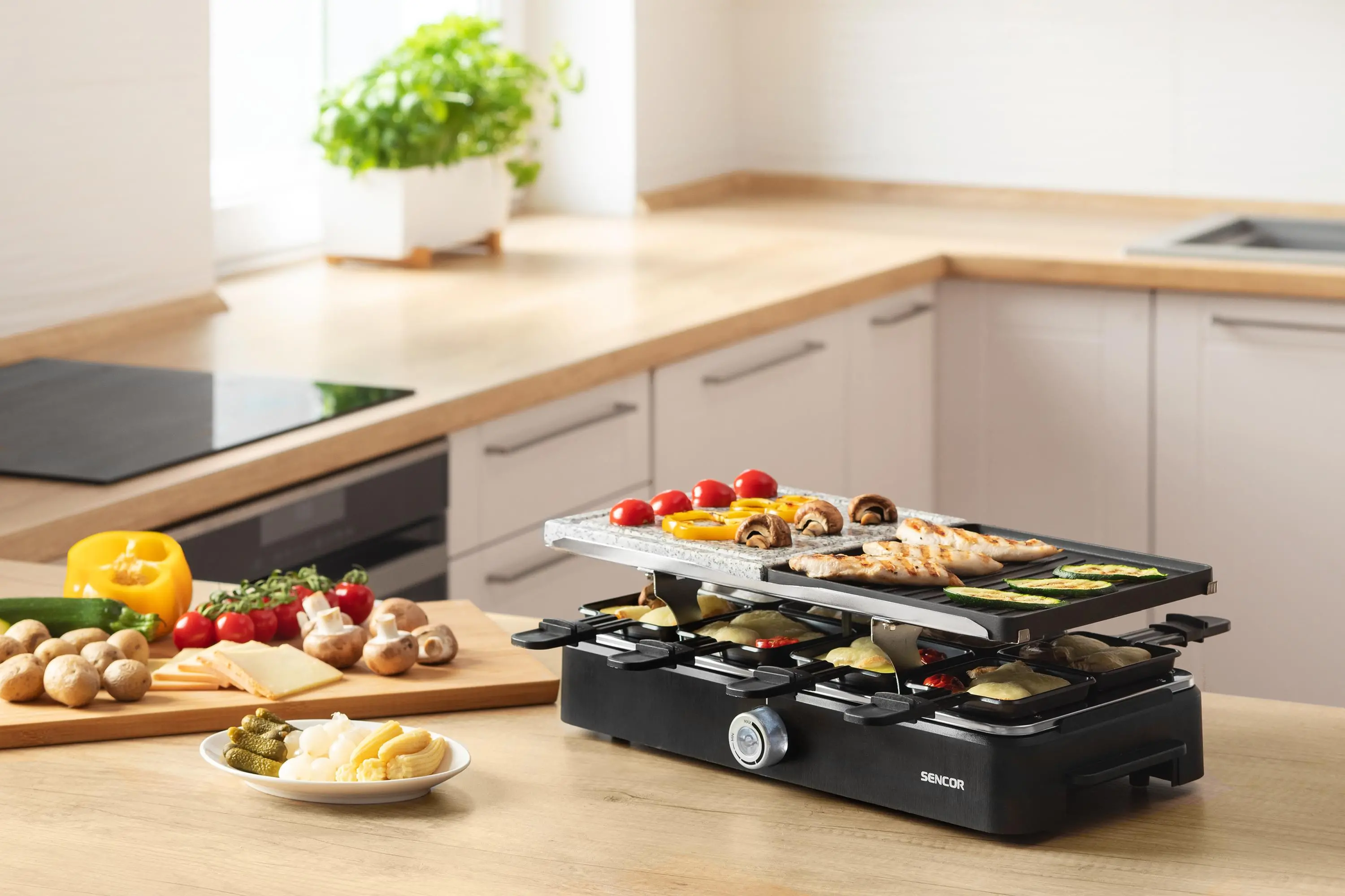 Grill elektryczny Sencor Raclette SBG 0260BK 441cm2