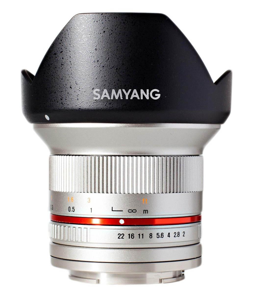 Samyang 12mm f/2.0 NCS CS  Micro 4/3 (srebrny)