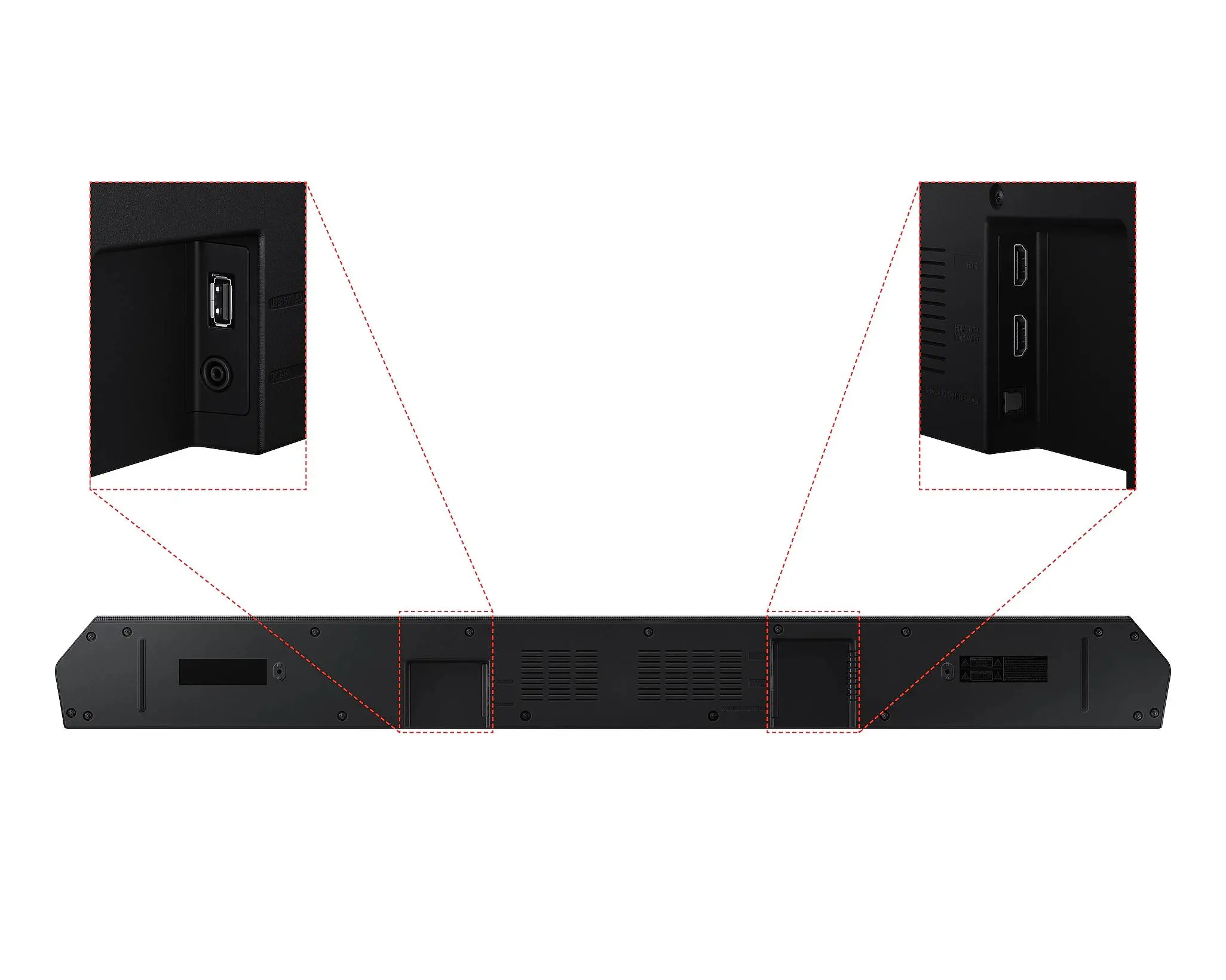 Soundbar Samsung HW-Q600B 3.1.2 Bluetooth Dolby Atmos DTS X