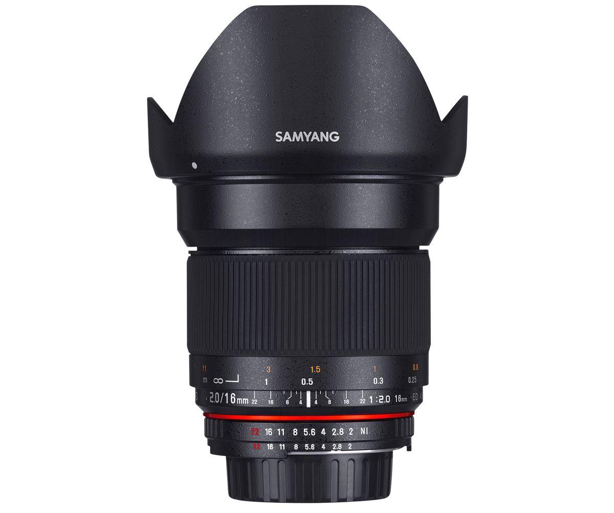 Samyang 16mm f/2.0 ED AS UMC CS Sony