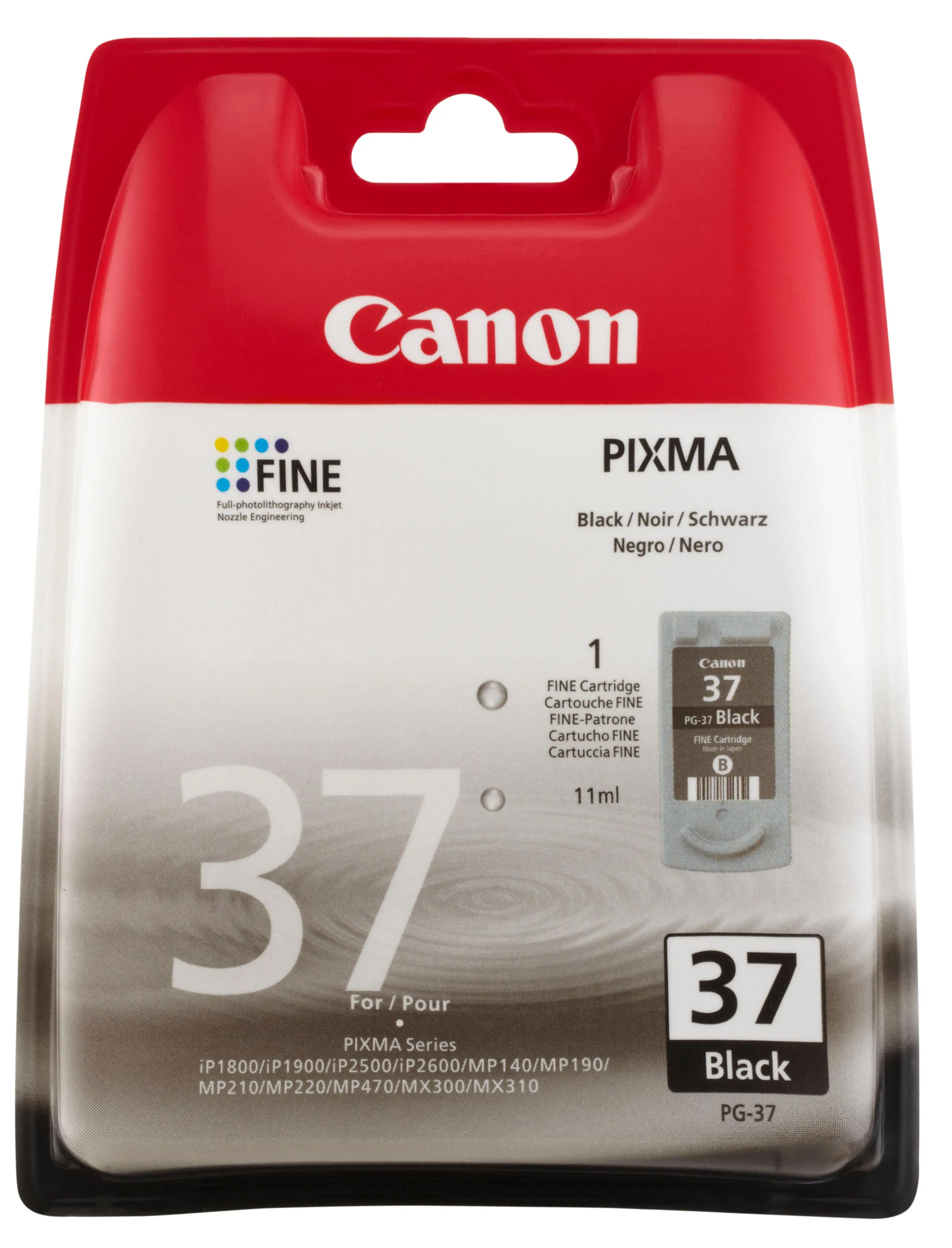 Tusz Canon PG-37 Czarny 11 ml