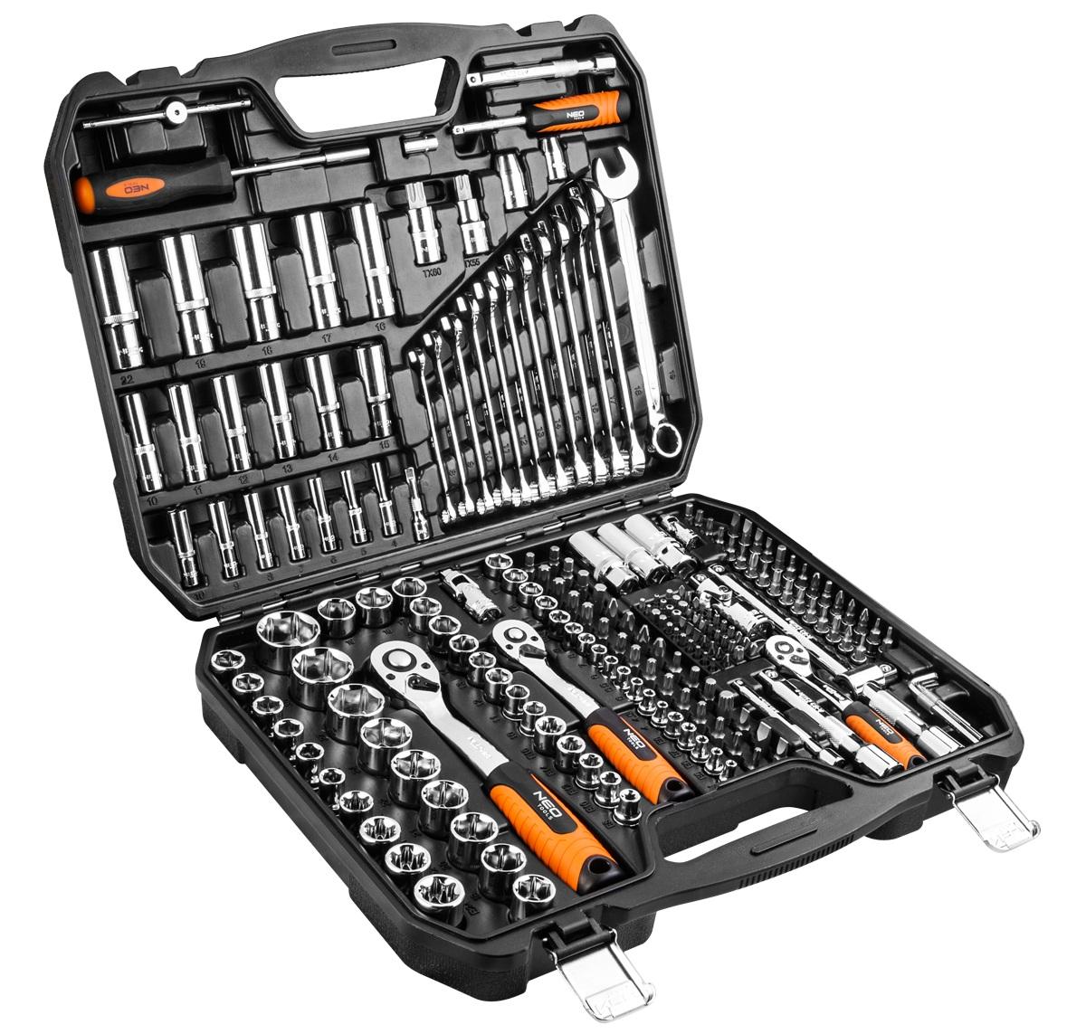 NEO Tools 08-671 1/2", 3/8", 1/4" 219 szt.