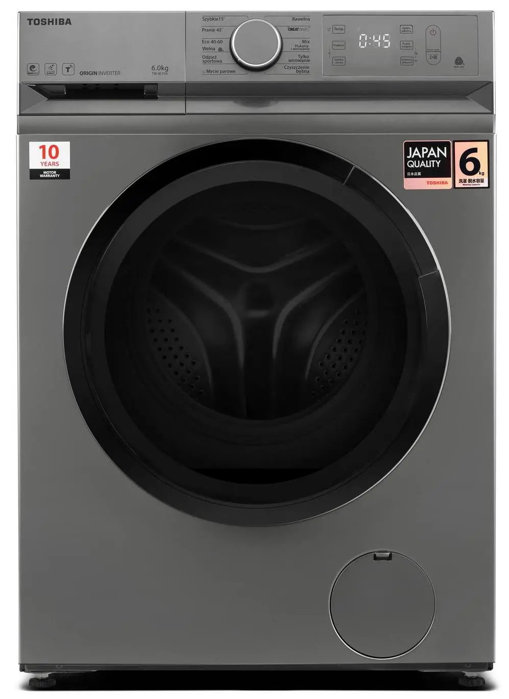 Toshiba TW-BL70A2PL (SS) Slim 6kg 1200obr/min Zdalne sterowanie