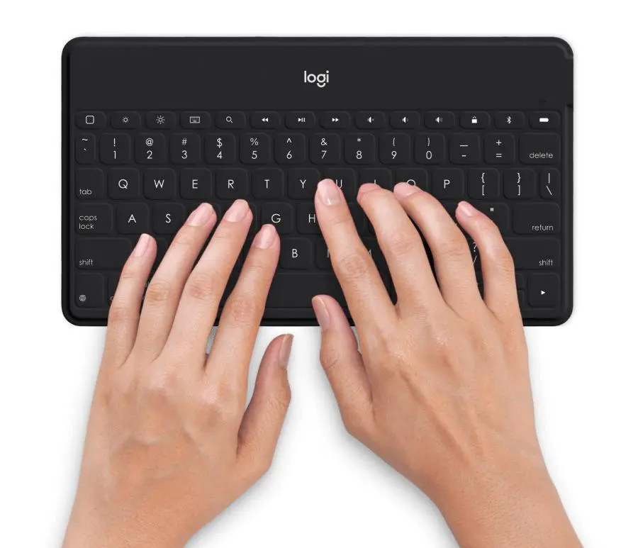 Klawiatura nożycowa Logitech Keys-To-Go Czarny