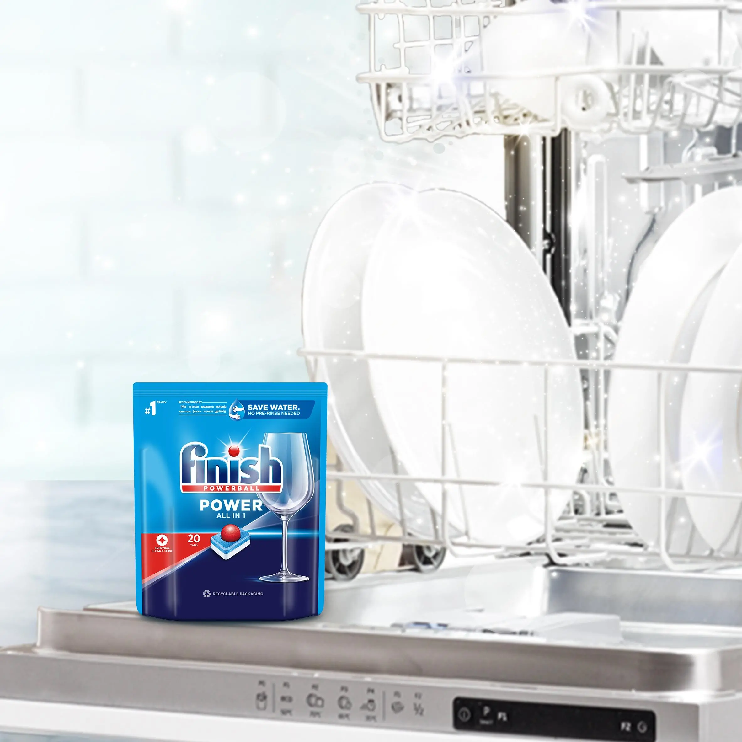 Tabletki do zmywarki Finish Power All in 1 Fresh 72szt.