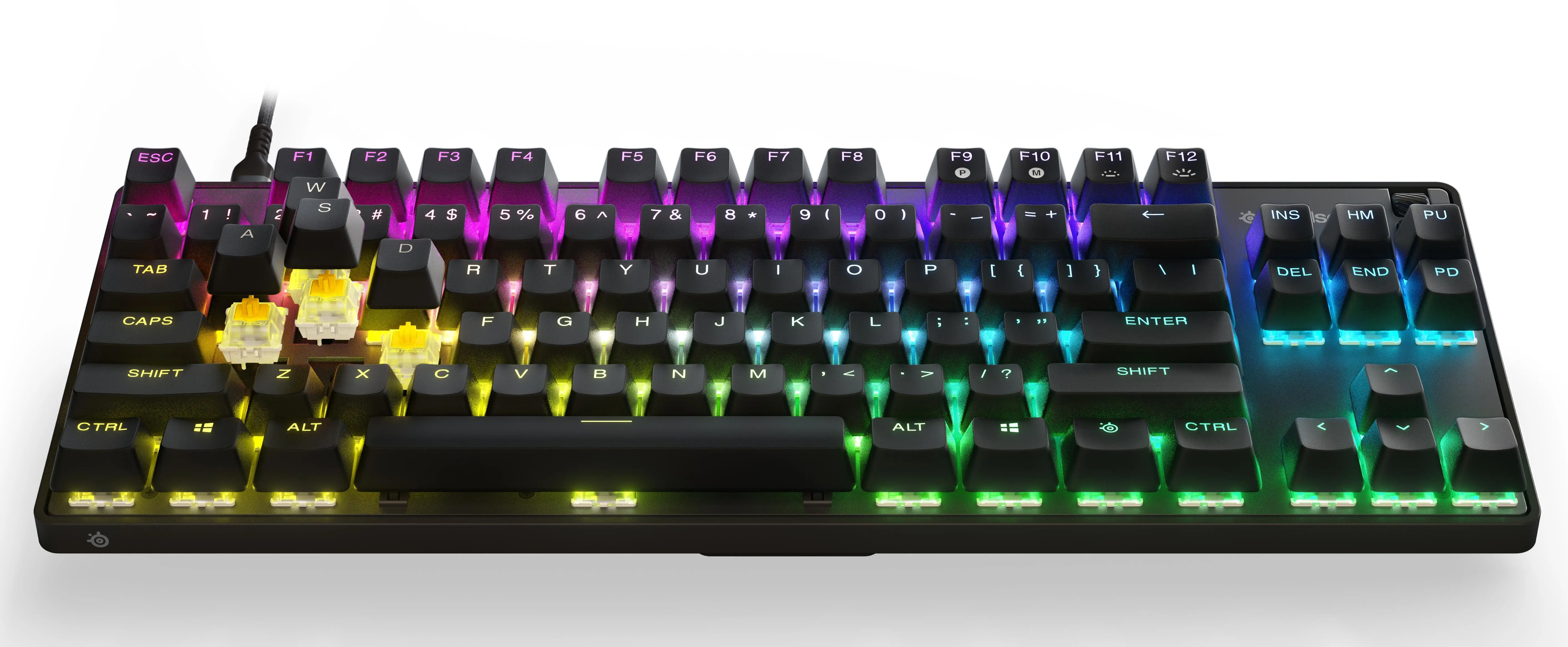 Klawiatura mechaniczna SteelSeries Apex 9 TKL Czarny