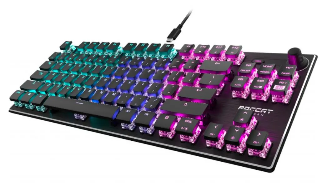 Klawiatura Roccat Vulcan TKL  Titan Switch Red Czarny