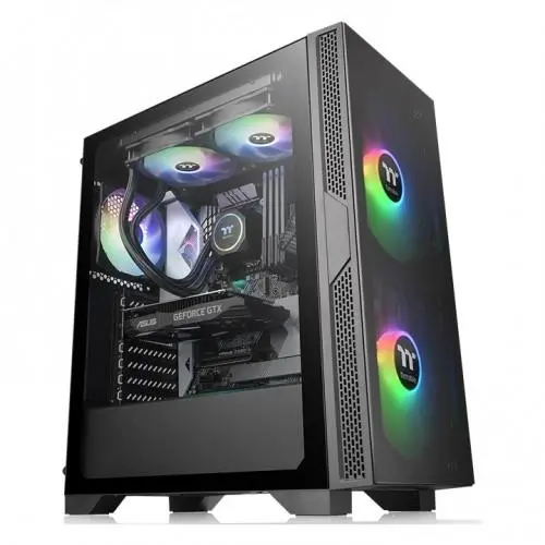 Obudowa Thermaltake Versa T25 Tempered Glass Czarny