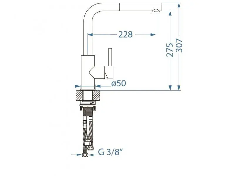 Bateria Alveus ZeosP 1136506 Biały Mosiądz