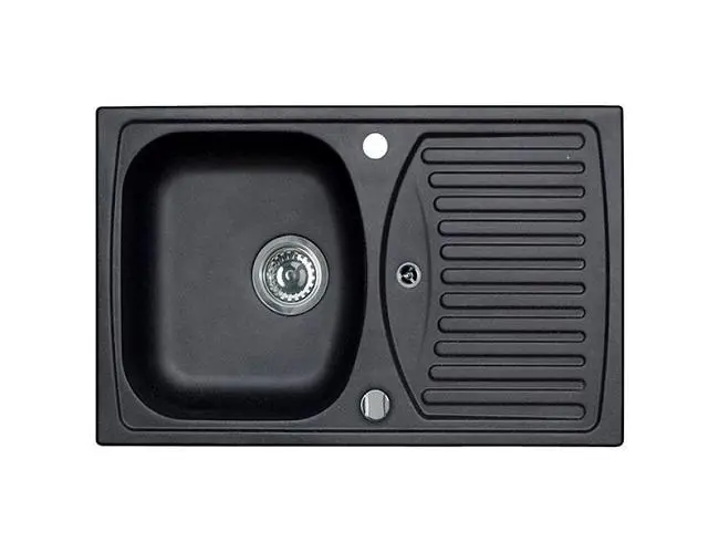 Zlewozmywak Alveus Record 30 1115191 Granitowy Czarny