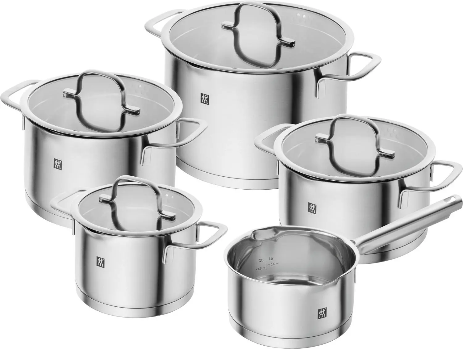Zwilling TrueFlow Indukcja Stal nierdzewna 9 elementów