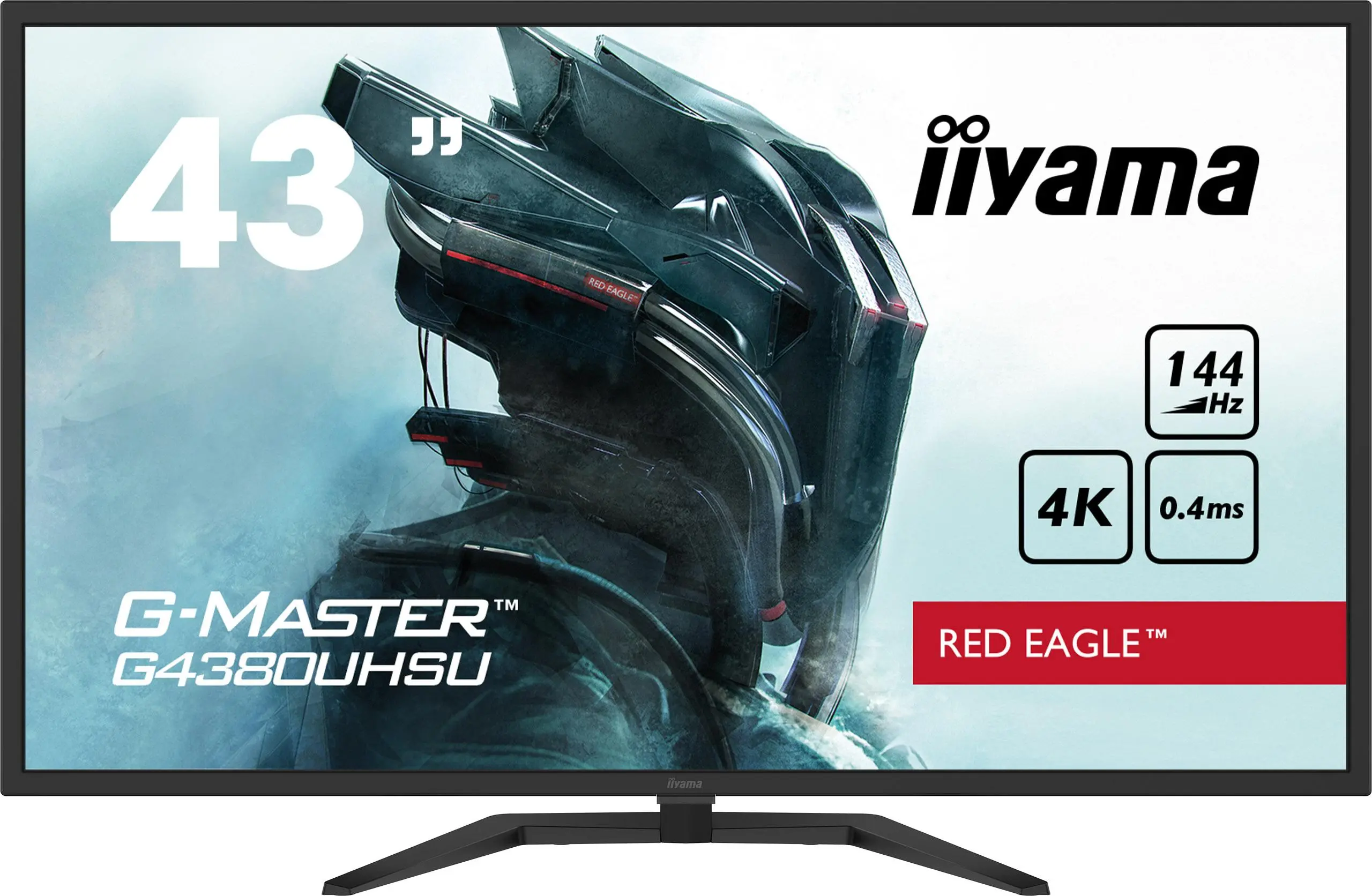 Monitor iiyama G-Master Red Eagle G4380UHSU-B1 + 43" 4K VA 144Hz 0,4ms Gamingowy