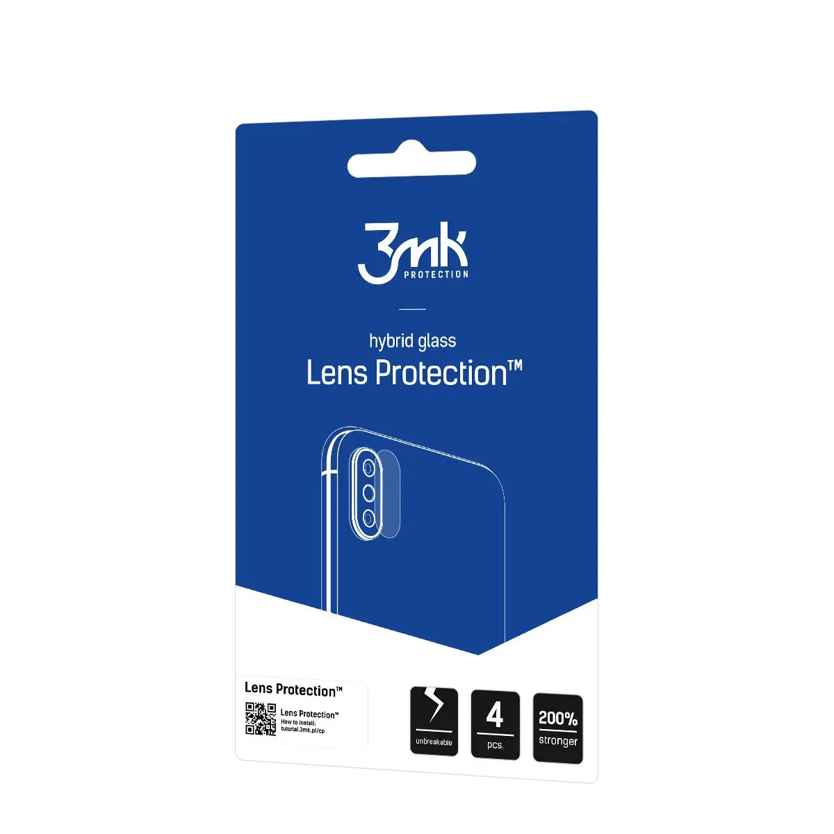 Szkło hybrydowe 3mk Lens Protection do Motorola Moto G82 5G