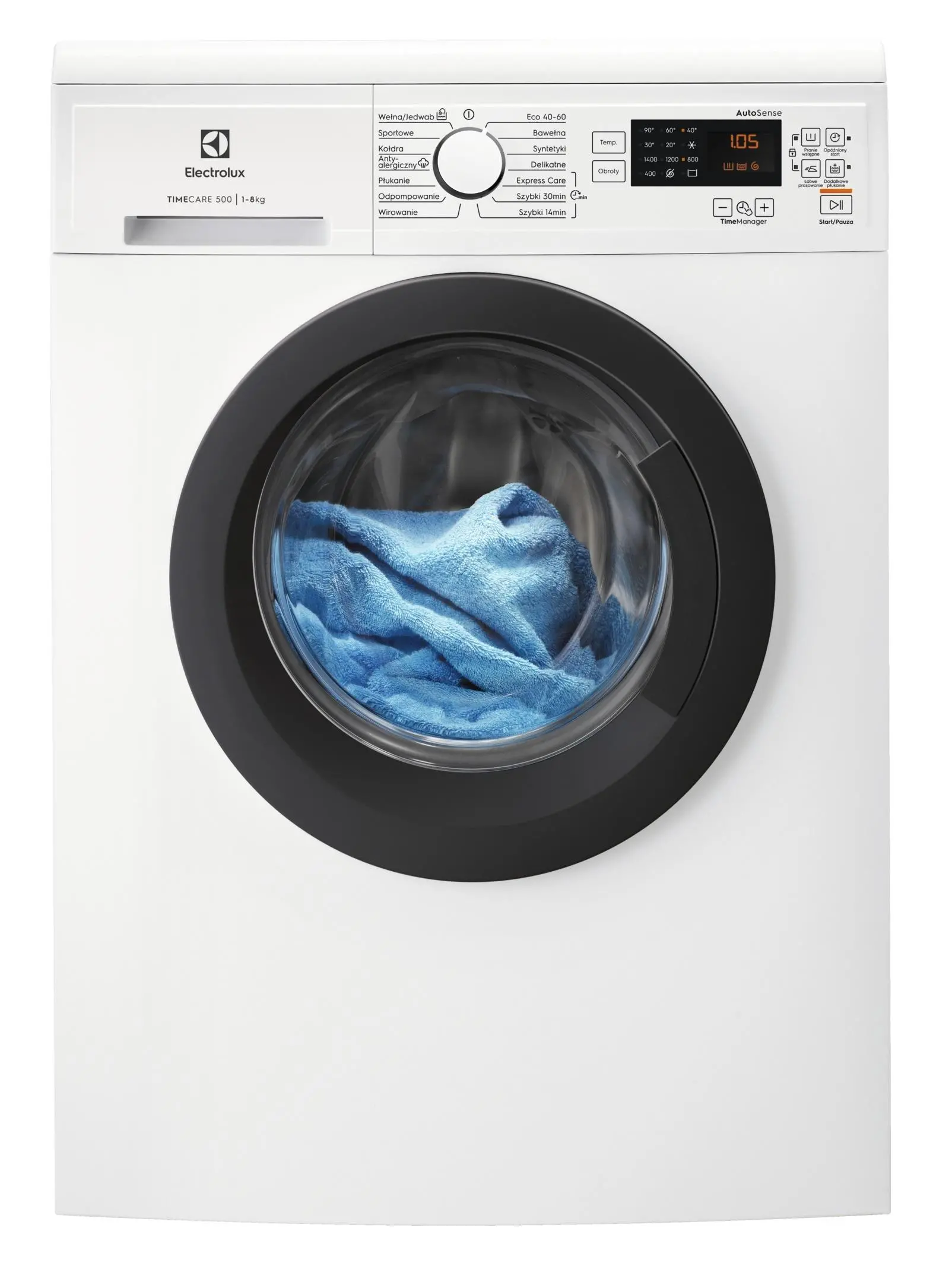 Pralka Electrolux 500 TimeCare EW2FN684SP 8kg 1400obr/min