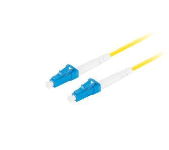 Kabel światłowodowy Lanberg kabel światłowodowy FO-LULU-SS11-0010-YE 1m Żółty