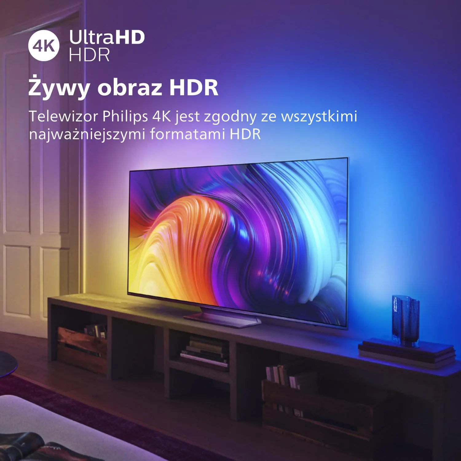 Telewizor Philips The One 65PUS8807/12 65" LED 4K 120Hz Android TV Ambilight Dolby Vision Dolby Atmos HDMI 2.1 DVB-T2