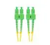 Kabel światłowodowy Lanberg FO-SASA-SD11-0020-YE 2m Żółty