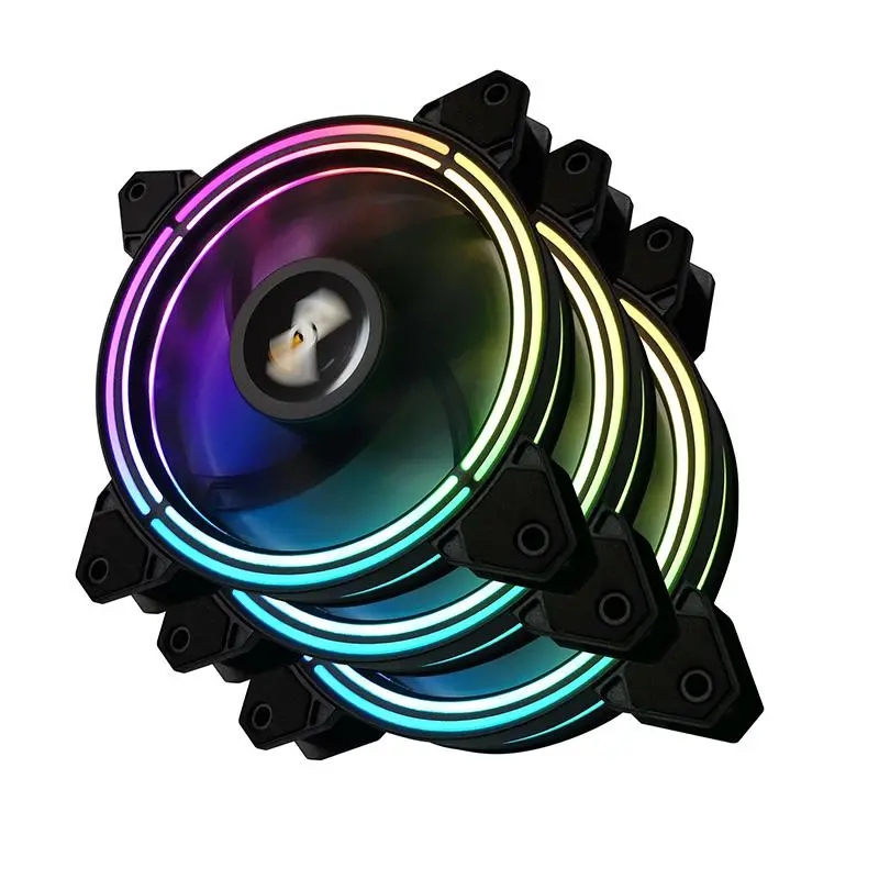 Wentylator Darkflash CF11 PRO 3szt. Czarny