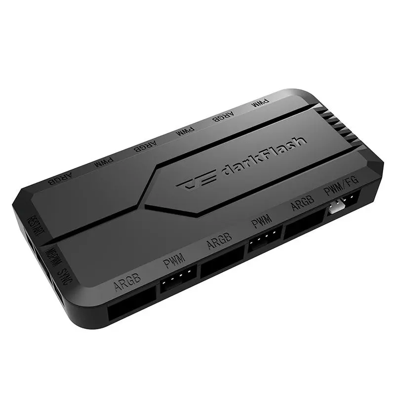 Kontroler obrotów Darkflash RC2 Czarny