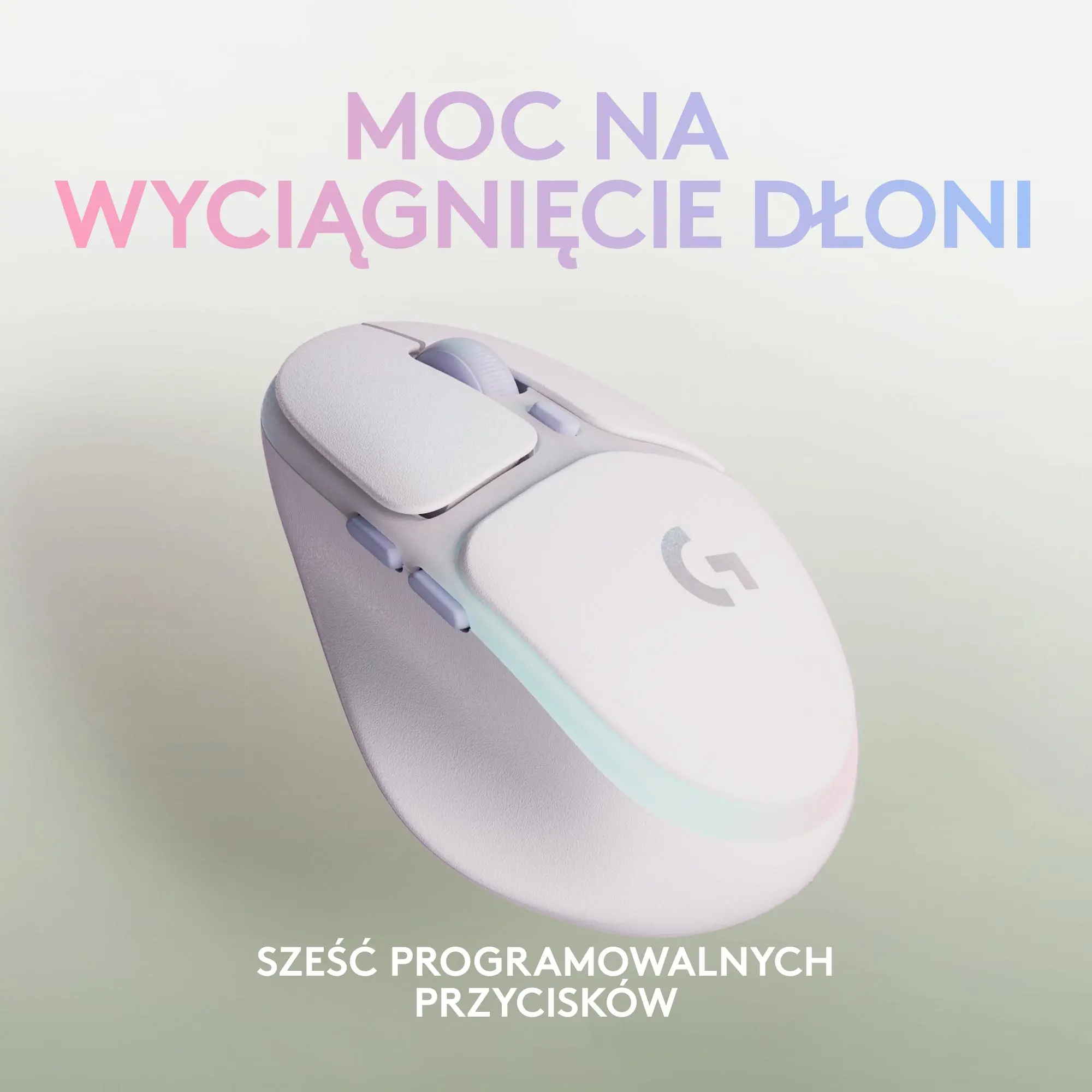 Myszka gamingowa Logitech G705 Biały