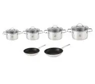 La Bonita Excelente LB10ZG004 10 elementów Indukcja Stal nierdzewna