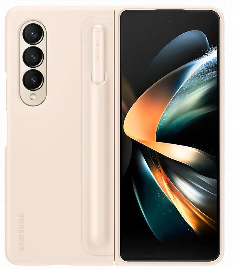 Etui Samsung Standing Cover z Pen do Galaxy Z Fold 4 Różowy