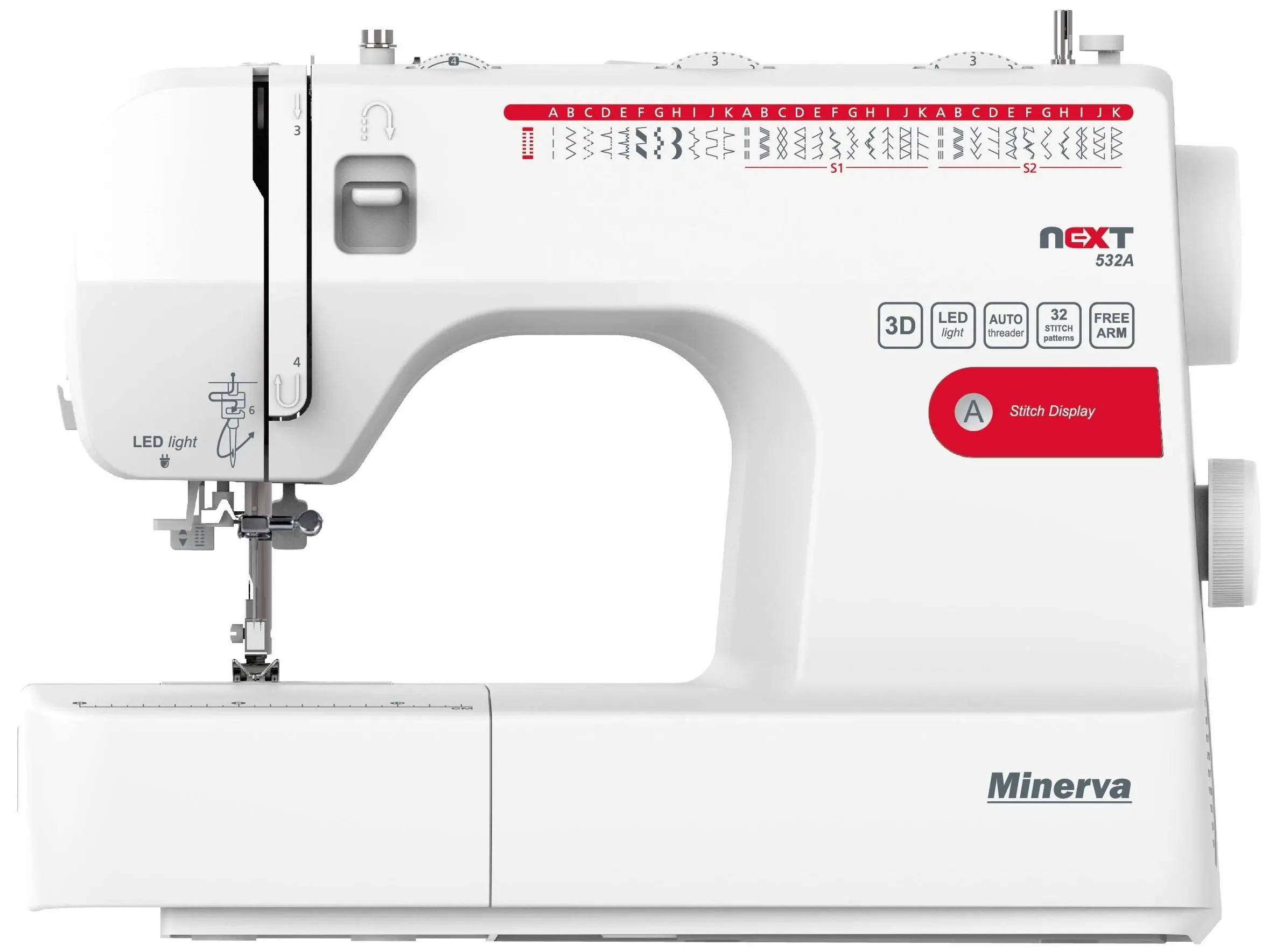 Maszyna do szycia Minerva Next 532A
