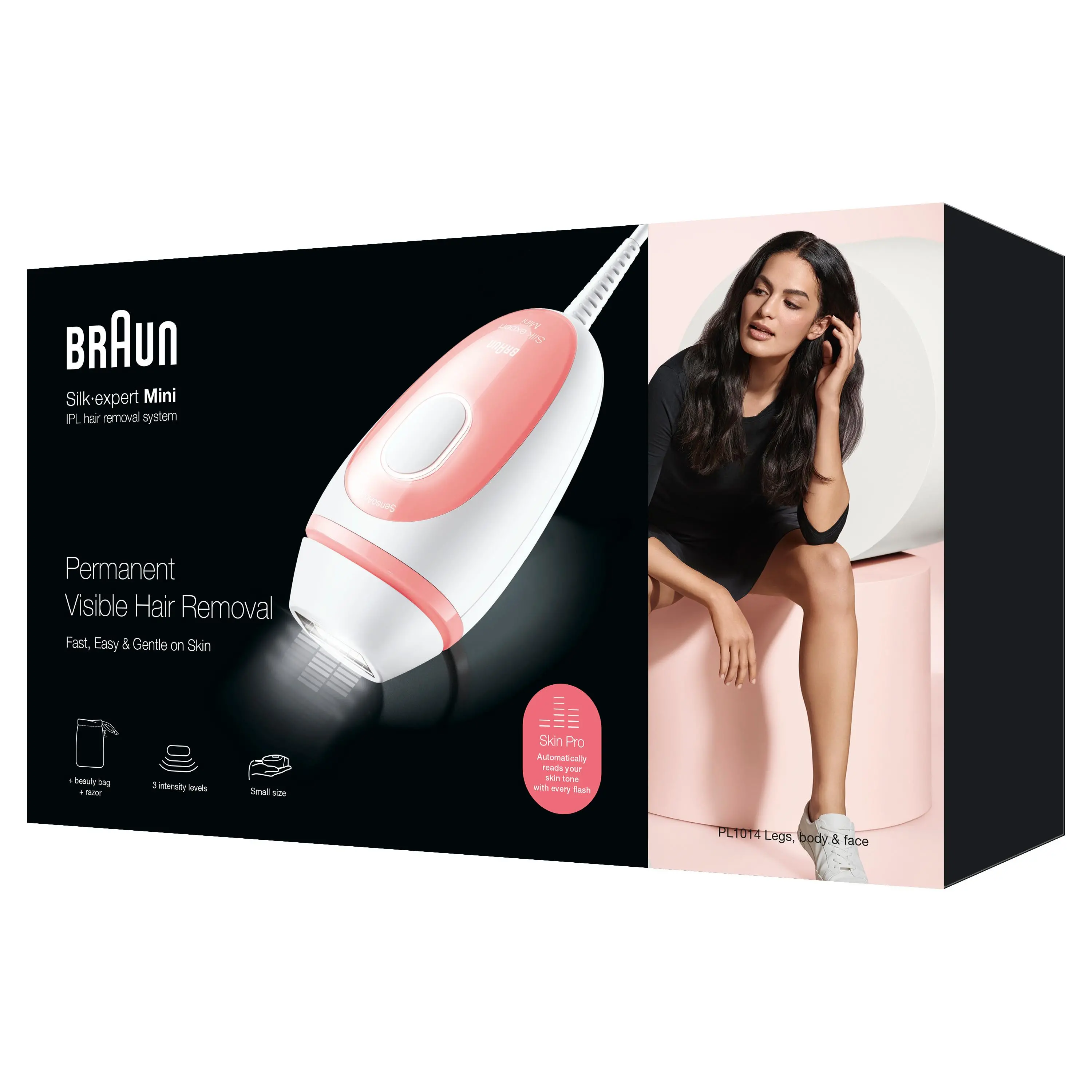 Depilator Braun IPL PL1014 PNK/WHT
