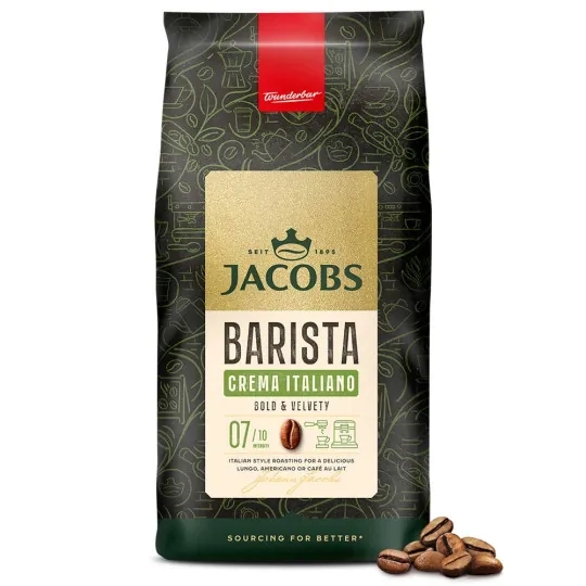 Kawa ziarnista Jacobs Barista Crema Italiano 1kg