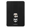 Etui na tablet Karl Lagerfeld Saffiano Karl & Choupette Heads do iPad Pro 12.9 2021