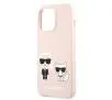 Etui Karl Lagerfeld Silicone Ikonik Karl & Choupette Magsafe KLHMP13LSSKCI do iPhone 13 Pro /13