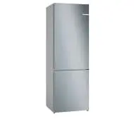 Bosch Serie 4 KGN492LDF Pełny No Frost 203cm Szuflada z kontrolą wilgotności Srebrny