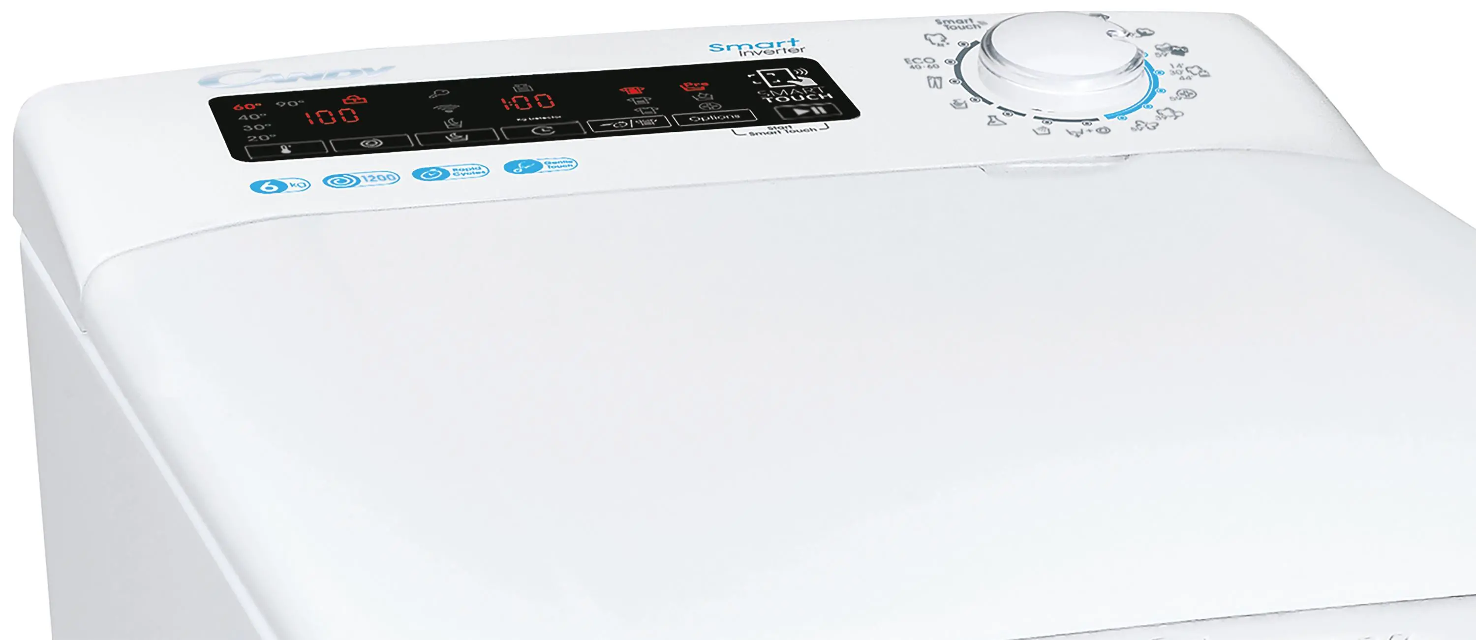 Pralka Candy Smart Inverter CSTG 26TME/1-S 6kg 1200obr/min
