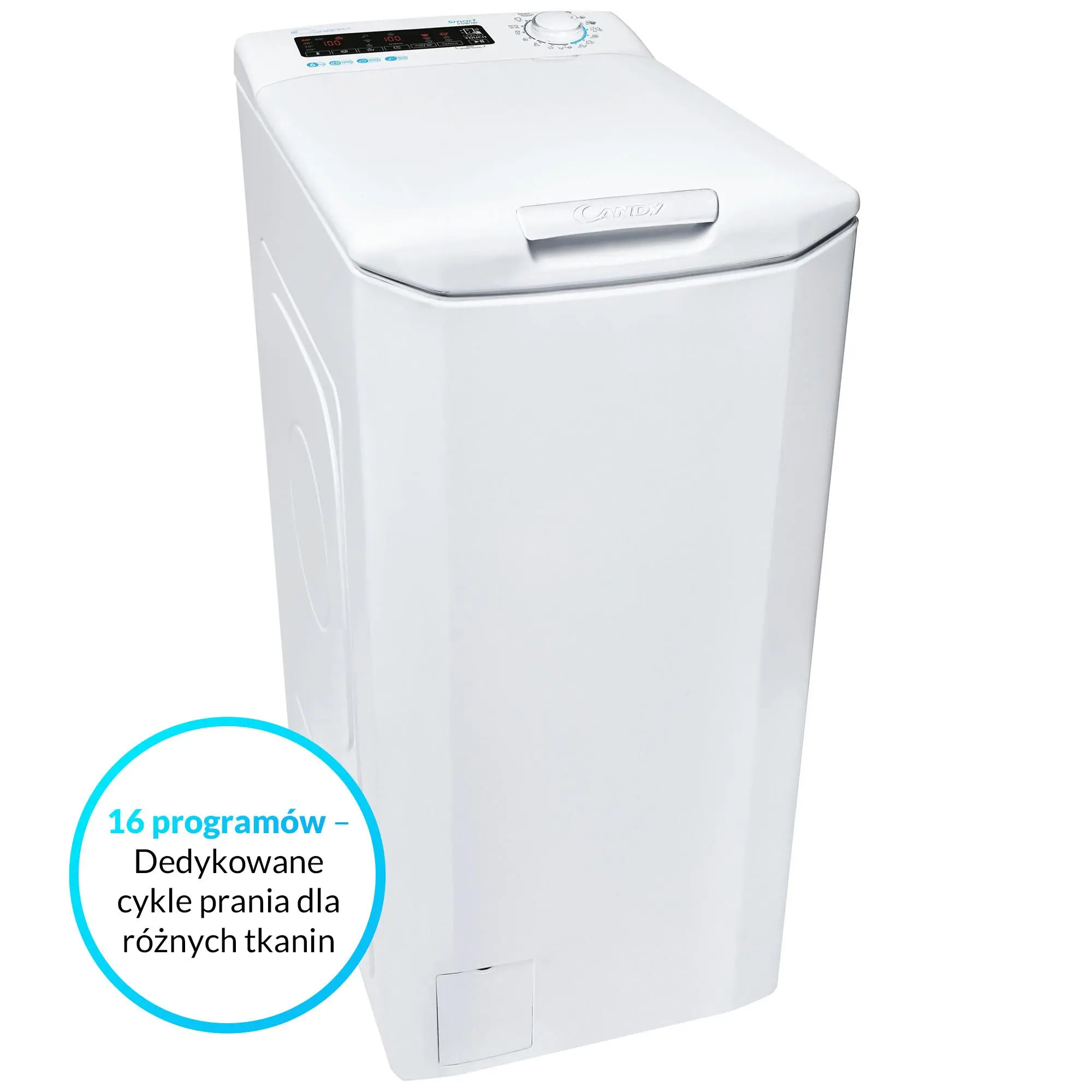 Pralka Candy Smart Inverter CSTG 26TME/1-S 6kg 1200obr/min