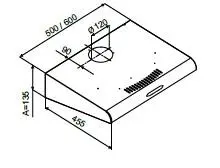 Okap MPM 51-PX-68 Biały