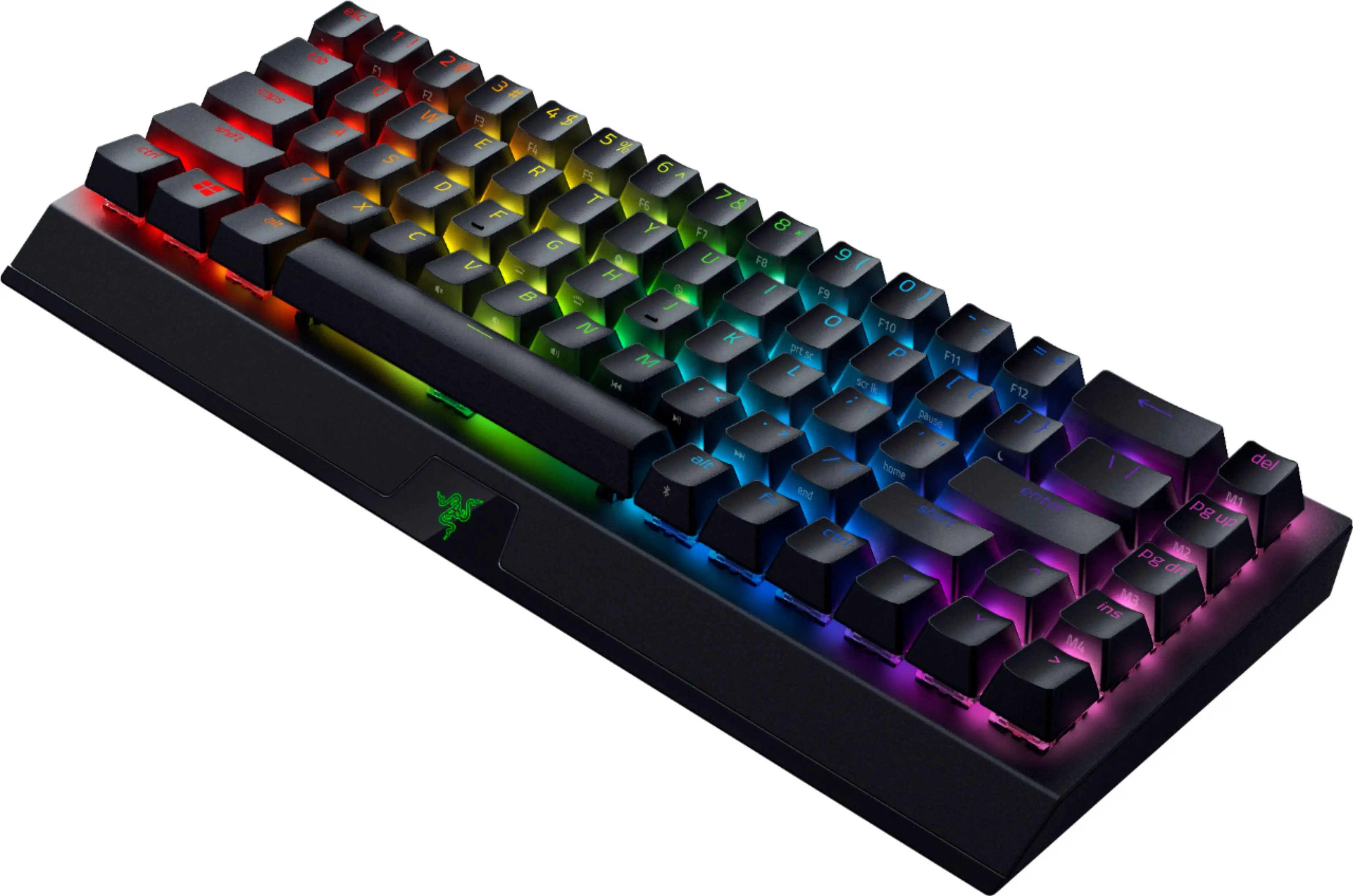 Klawiatura mechaniczna Razer BlackWidow V3 Mini HyperSpeed Green Switch Czarny