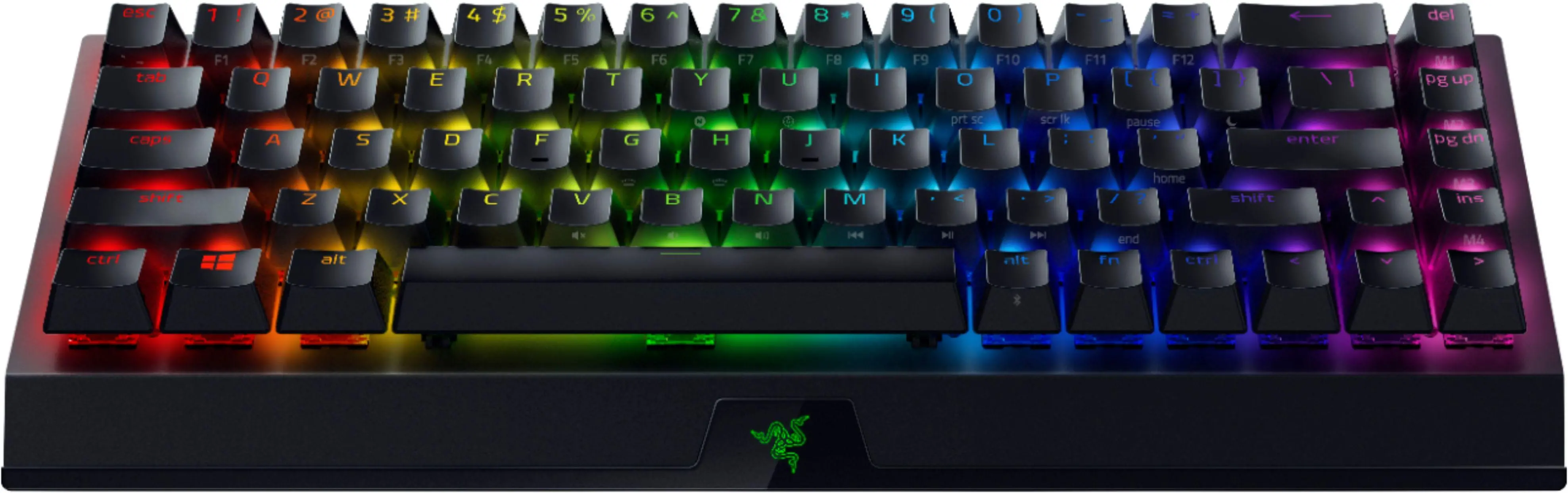 Klawiatura mechaniczna Razer BlackWidow V3 Mini HyperSpeed Green Switch Czarny