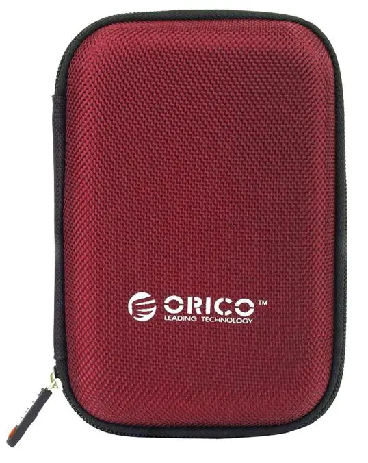 Etui Orico PHD-25-RD-BP Czerwony