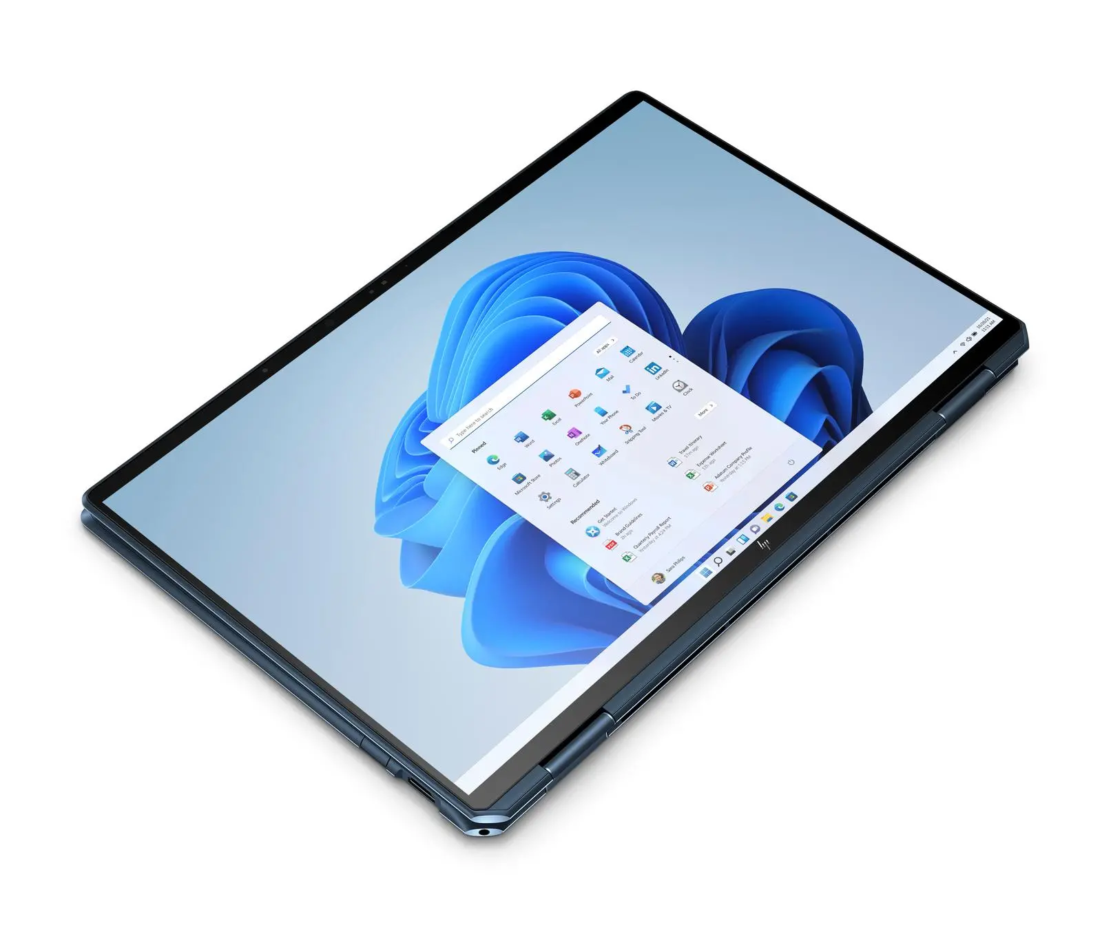Laptop 2w1 HP Spectre x360 16-f1252nw OLED 16'' i7-1260P 32GB RAM 1TB Dysk SSD ARC A370M Win11 Pro Niebieski