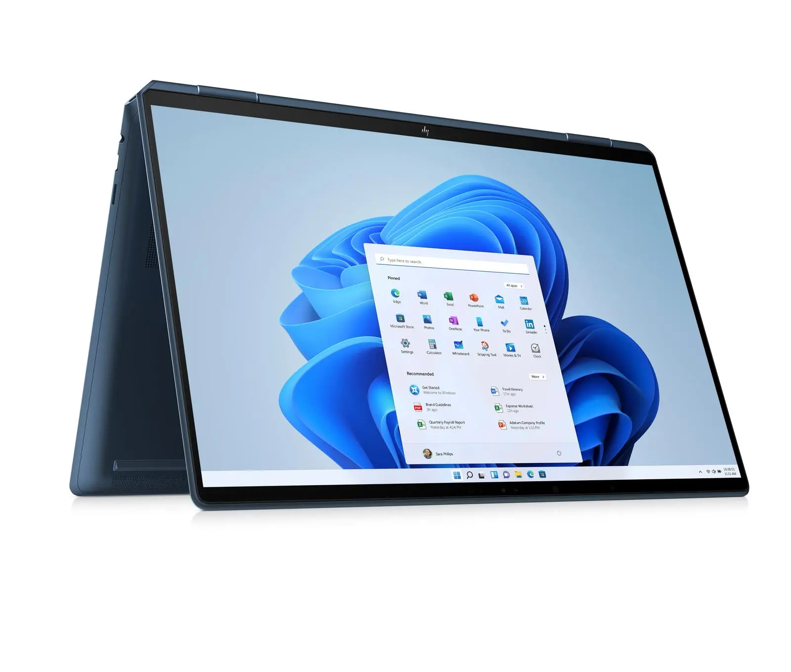 Laptop 2w1 HP Spectre x360 16-f1252nw OLED 16'' i7-1260P 32GB RAM 1TB Dysk SSD ARC A370M Win11 Pro Niebieski
