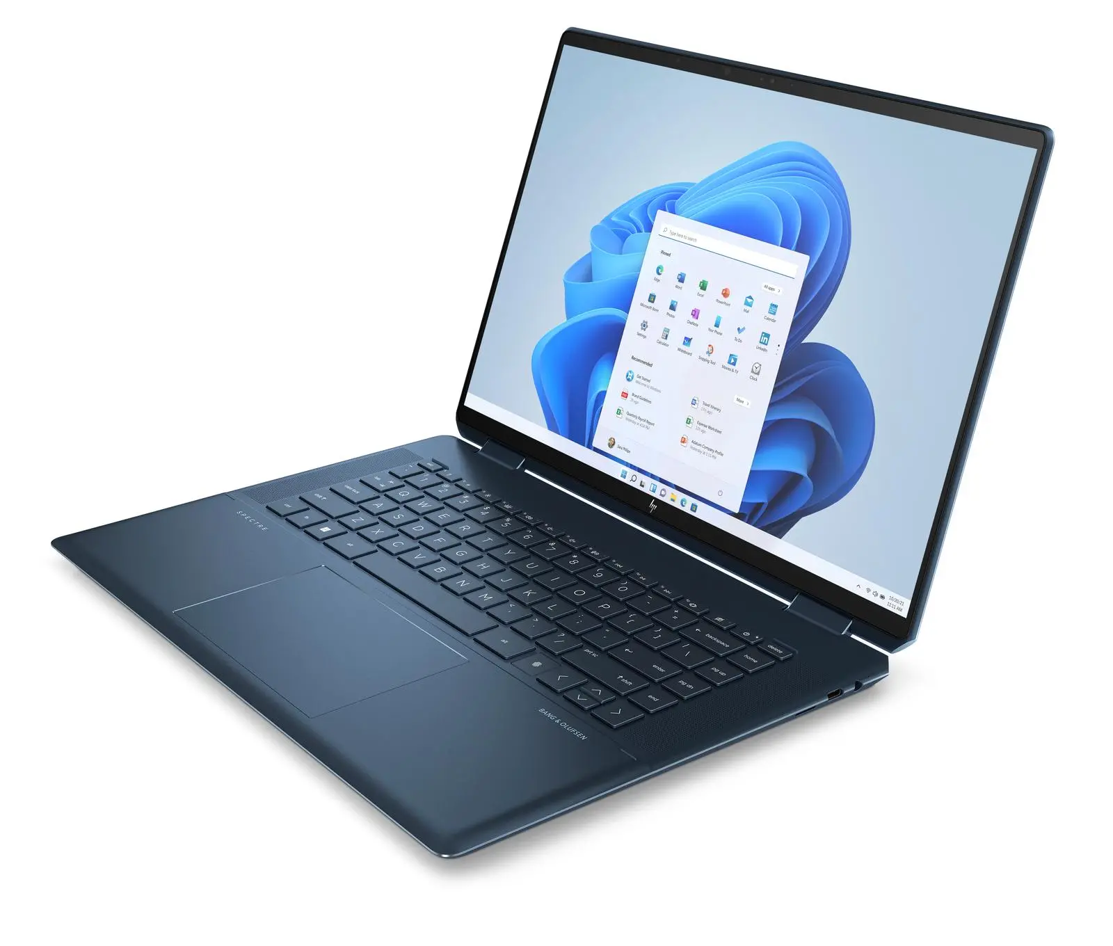Laptop 2w1 HP Spectre x360 16-f1252nw OLED 16'' i7-1260P 32GB RAM 1TB Dysk SSD ARC A370M Win11 Pro Niebieski