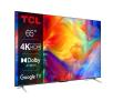 Telewizor TCL 65P638 65" LED 4K Google TV Dolby Vision DVB-T2