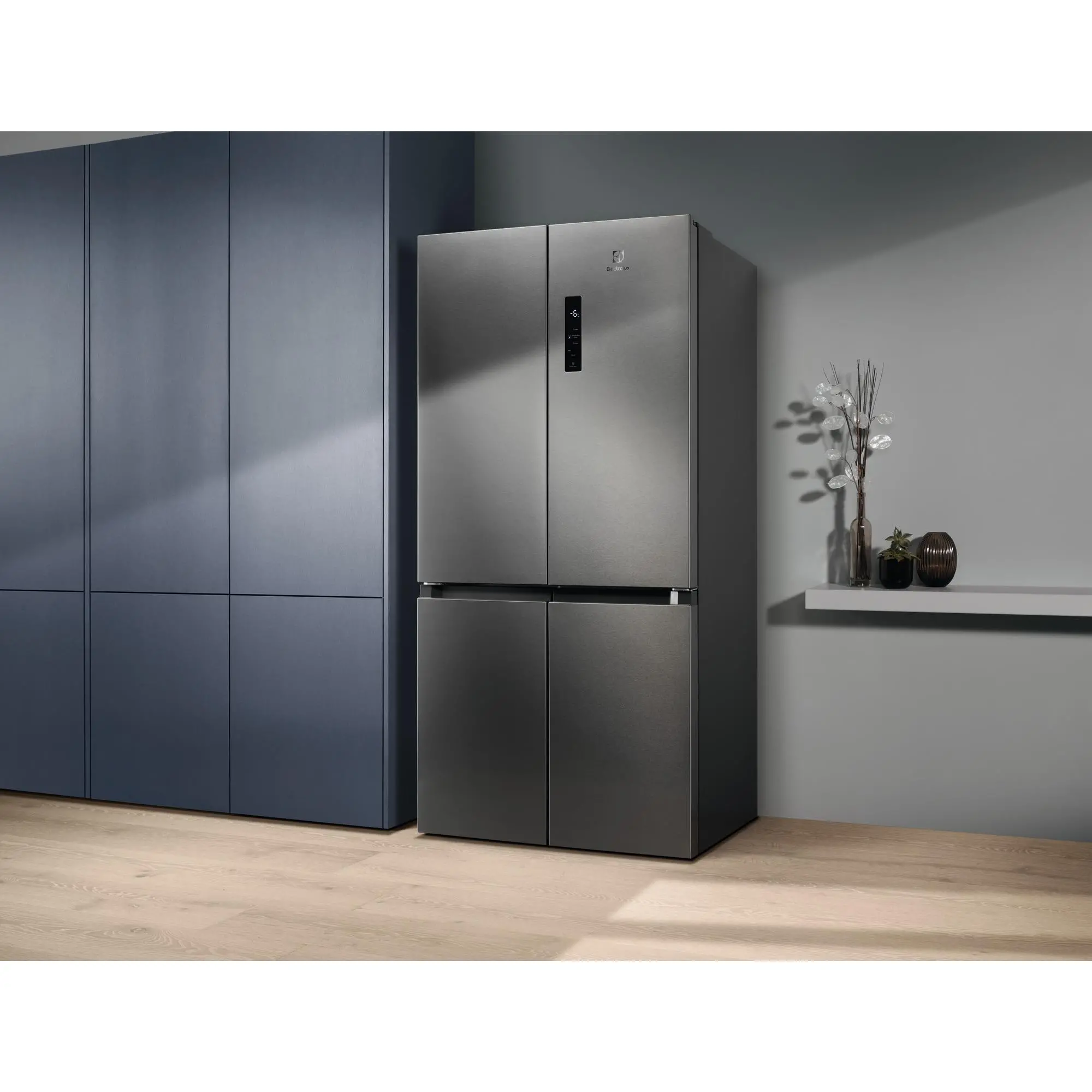 Lodówka Electrolux 900 ELT9VE52U0 Pełny No Frost 190cm Szuflada z kontrolą wilgotności Srebrny