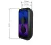 Power Audio Manta SPK5360PRO 120W Bluetooth Radio FM Mikrofon Karaoke Czarny